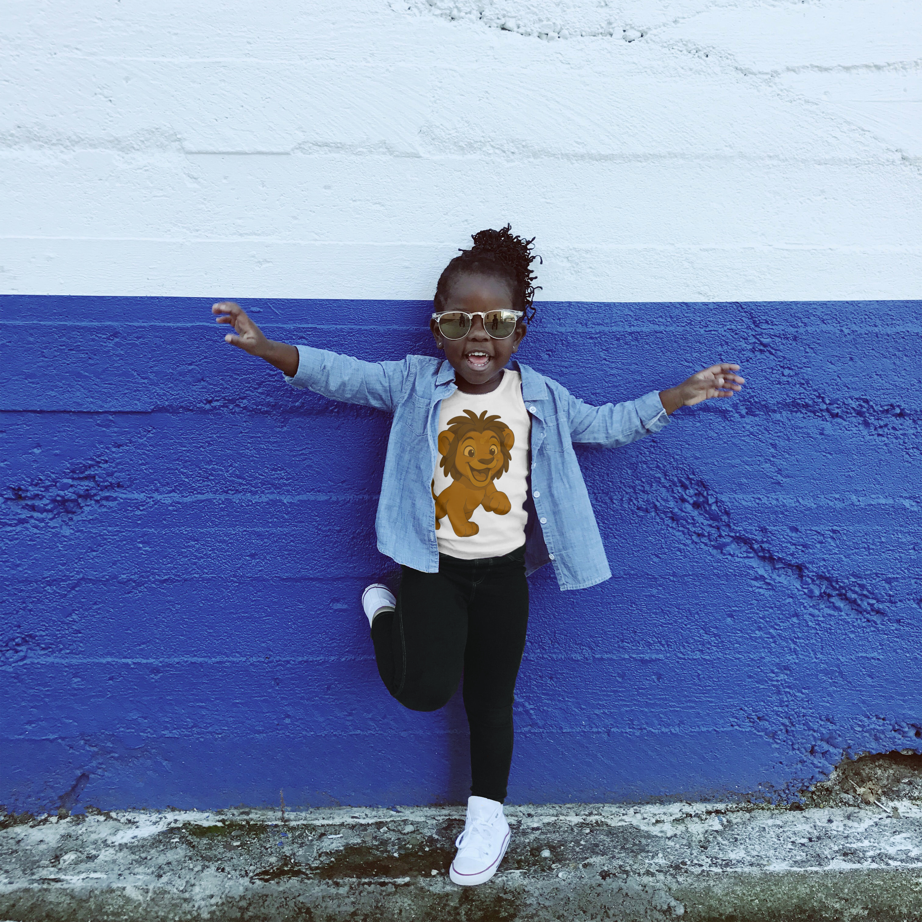 Kids' Zion the Lion Graphic T-Shirt