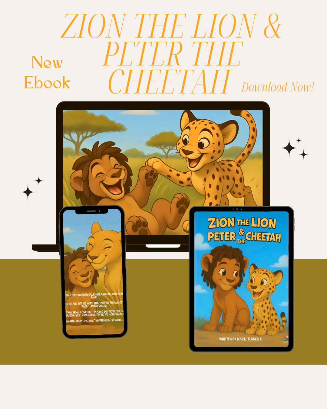 Zion the Lion & Peter the Cheetah Ebook