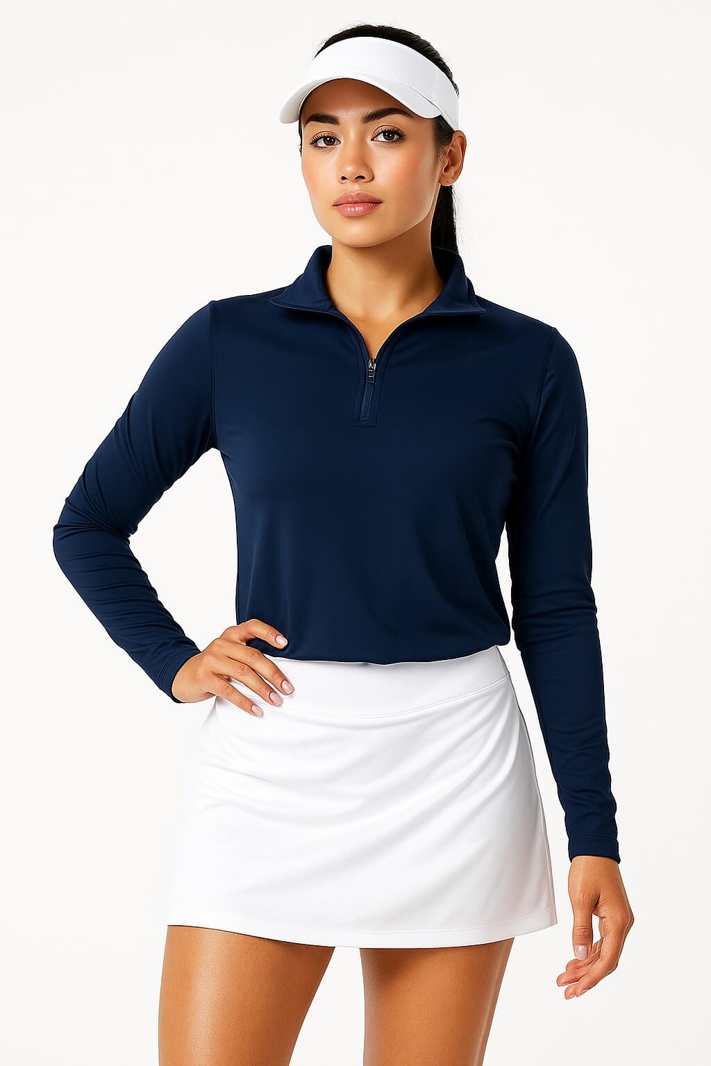 Sudadera de Medio Cierre para Dama