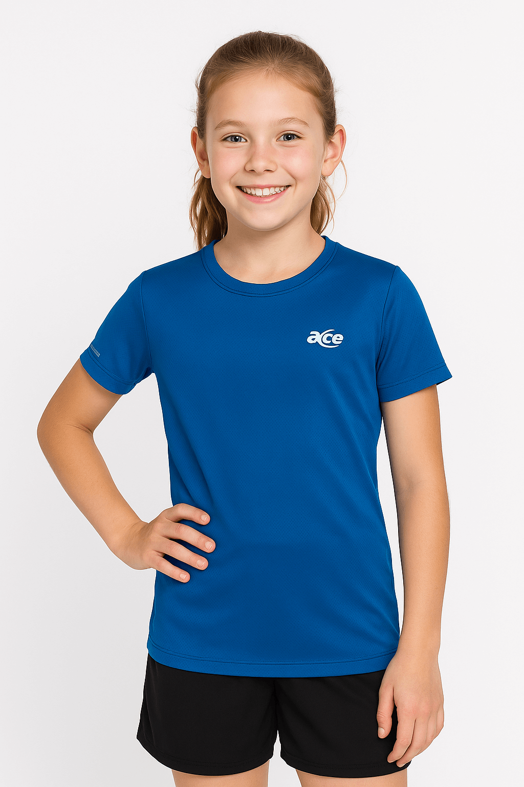 PLAYERA CUELLO REDONDO PARA NIÑA