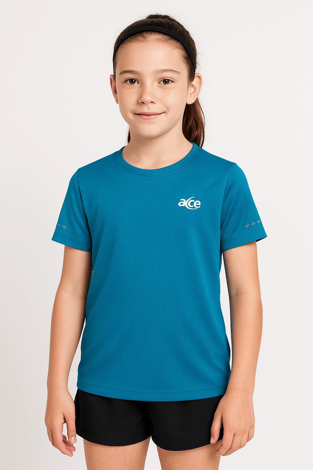 PLAYERA CUELLO REDONDO PARA NIÑA