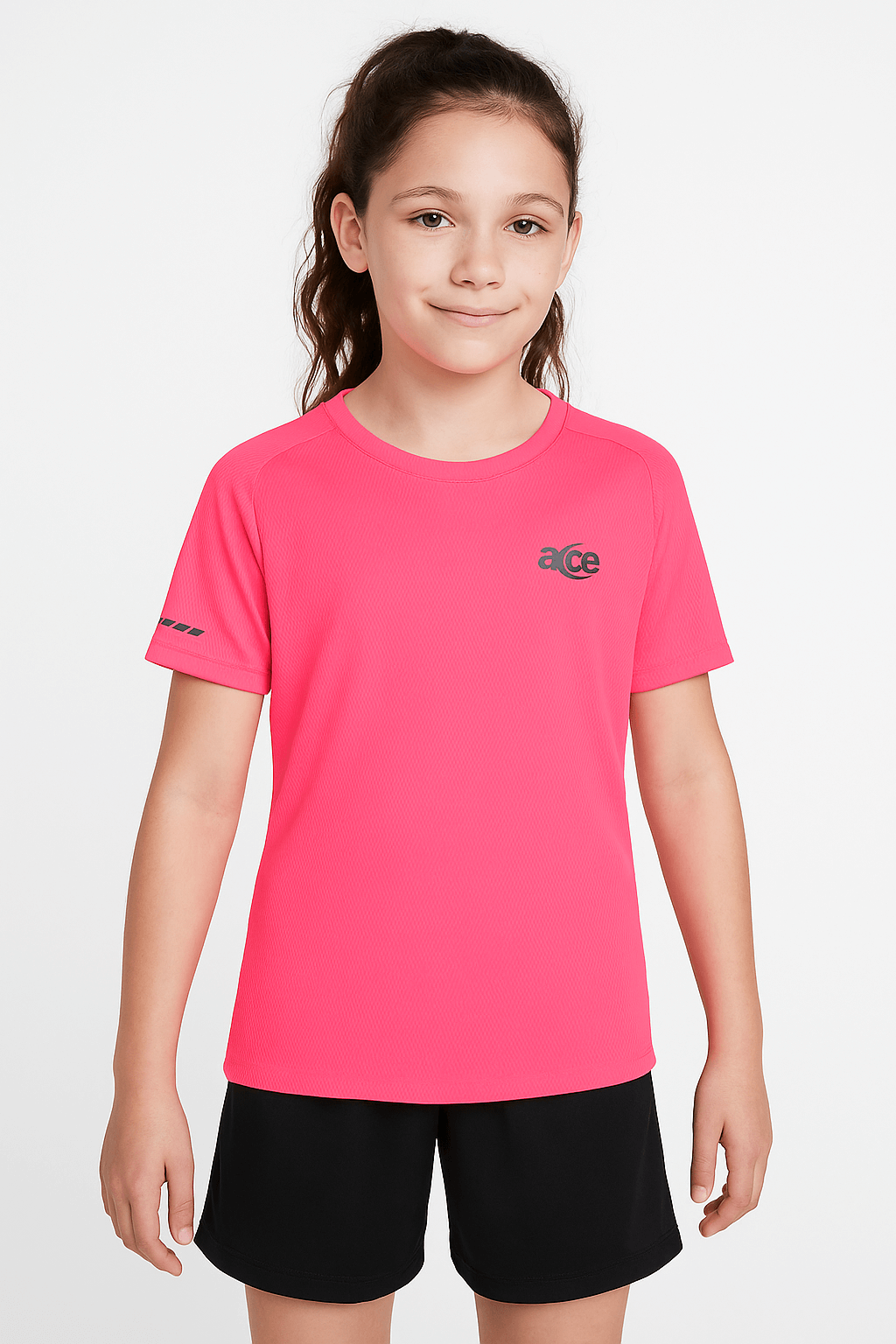 PLAYERA CUELLO REDONDO PARA NIÑA