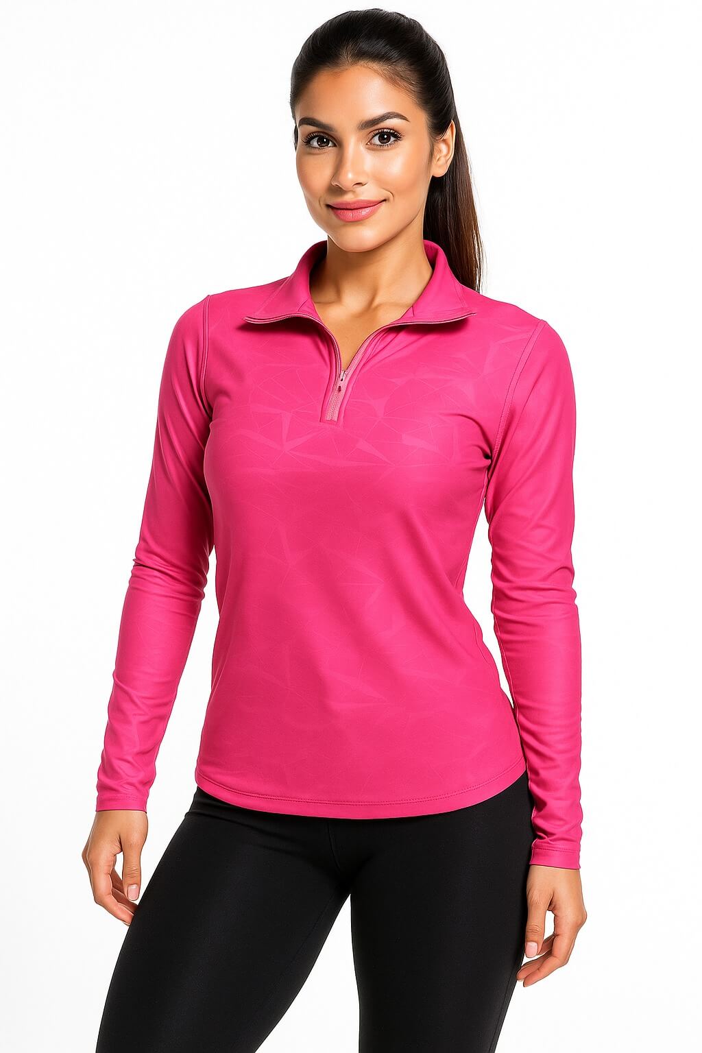 Sudadera de Medio Cierre para Dama