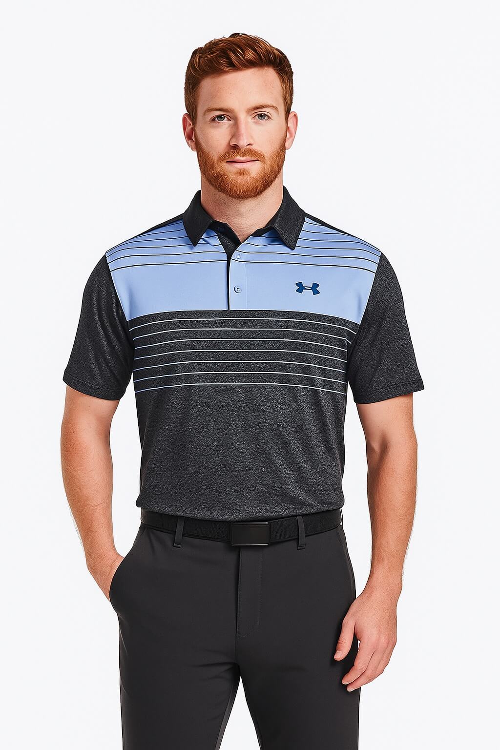 Playera Sport Con Estampado Grande Para Hombre