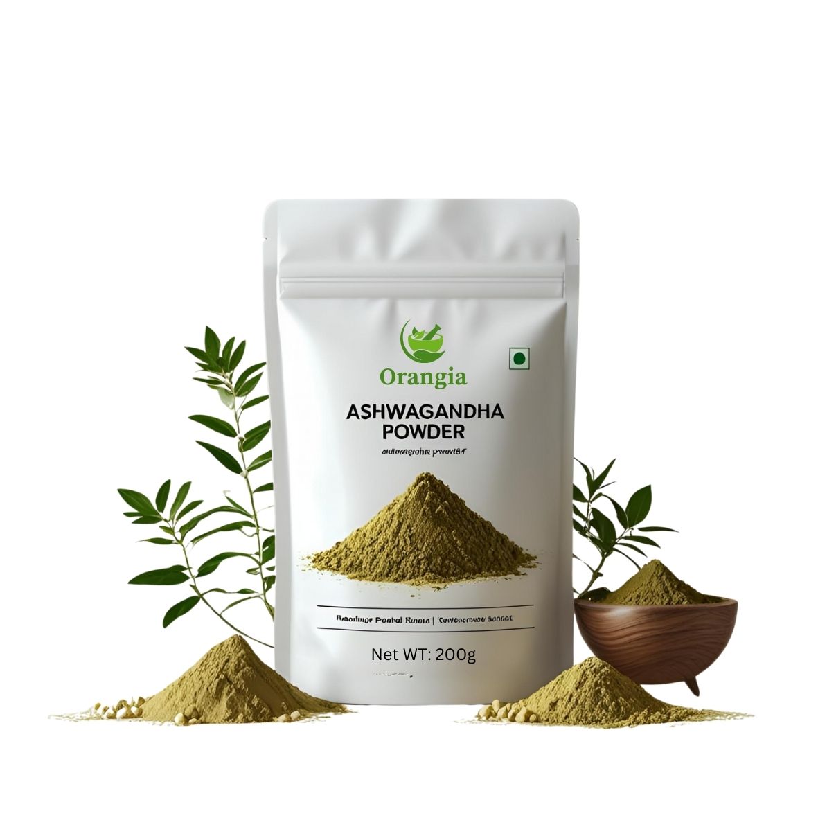 Orangia Organic Ashwagandha Powder 200g