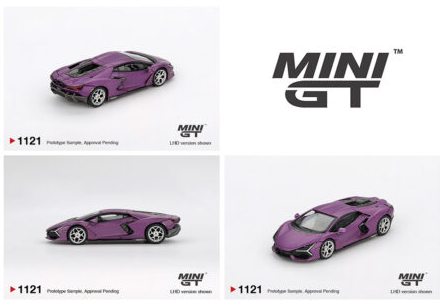 (Preorder) Mini GT 1:64 Lamborghini Revuelto Viola 30th – Matte Purple – Mijo Exclusives