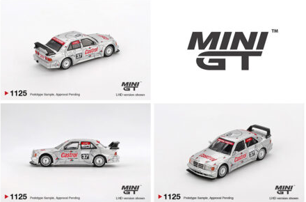 (Preorder) Mini GT 1:64 Mercedes-Benz 190E 2.5-16 Evolution II #37 1995 SE Asia Touring Car Championship – Mijo Exclusives
