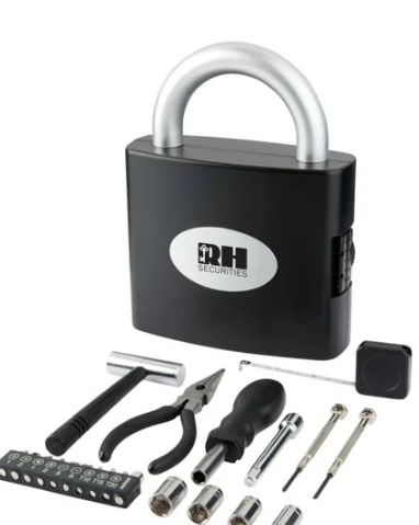 Locky 21-Piece Tool Box Branded