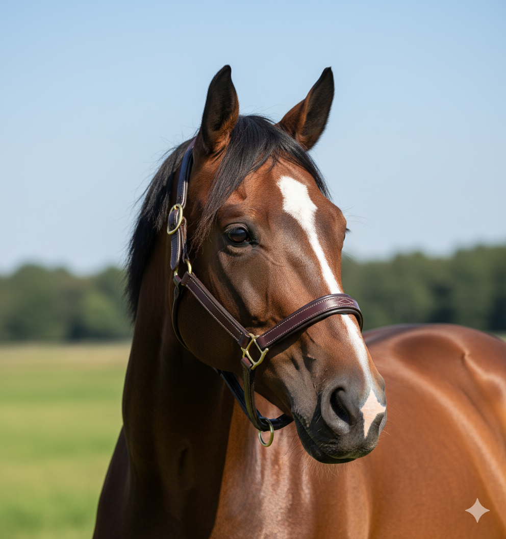 Leather Horse Halter
