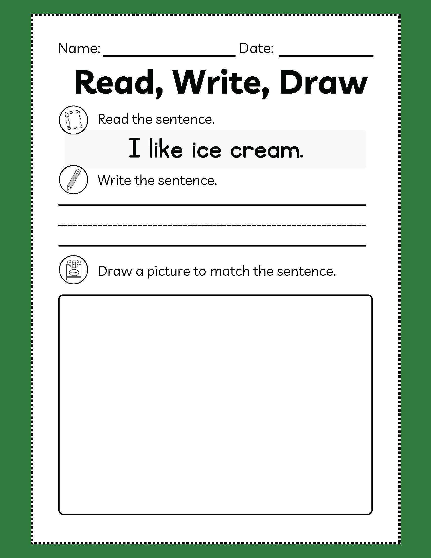 1st Grade - Digital Writing Workbook  