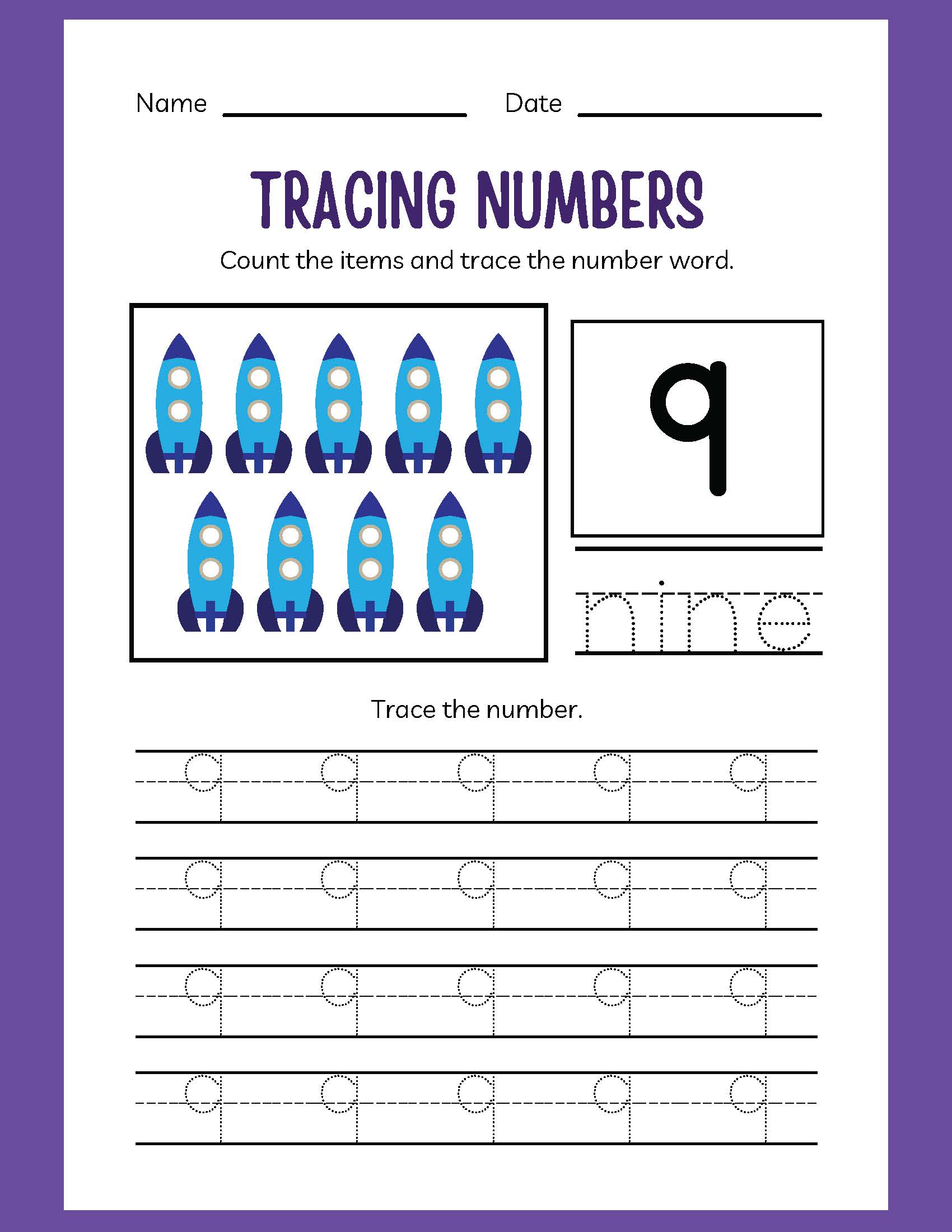 Kindergarten - Digital Math Workbook  
