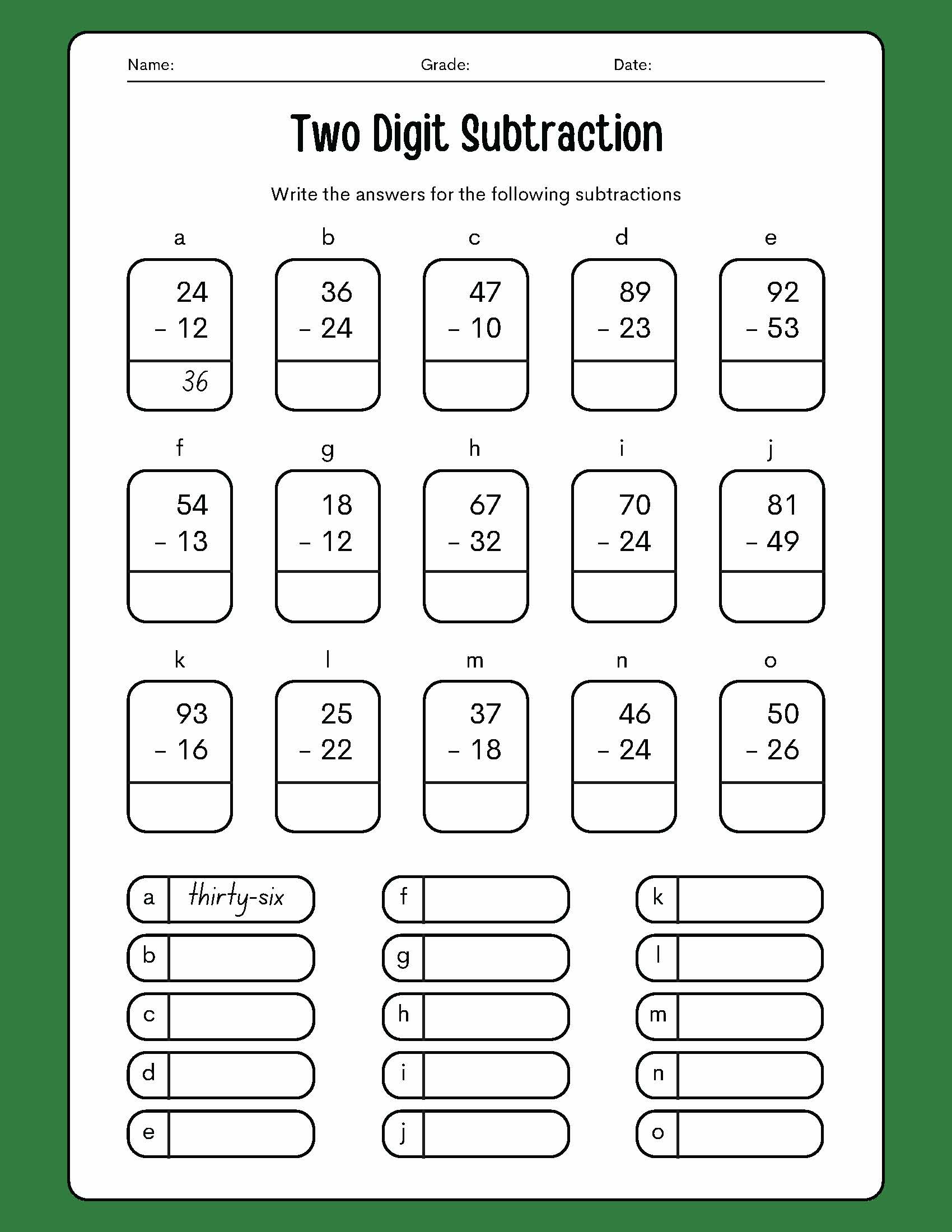 2nd Grade - Digital Math Workbook  