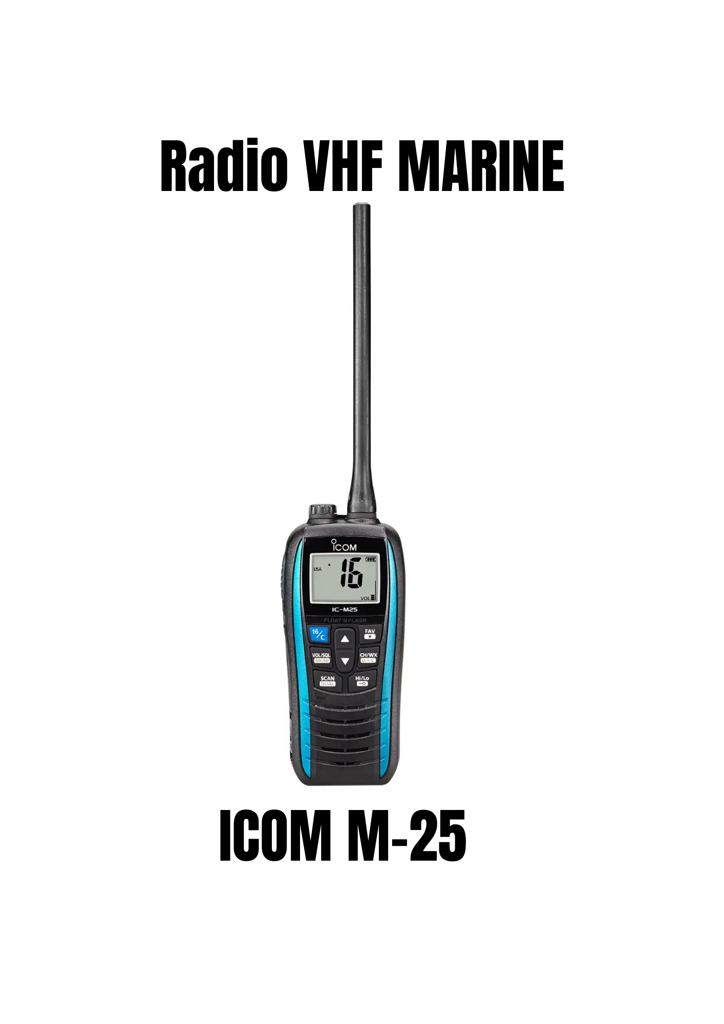 RADIO HT ICOM M25