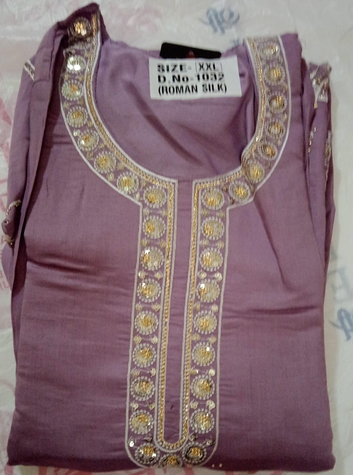Roman Silk Embroidered suit