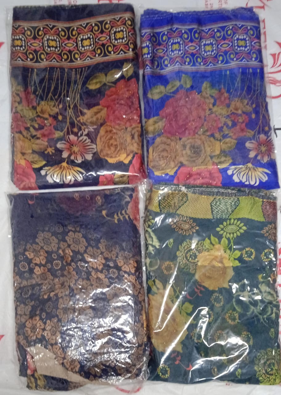 Women’s Floral Printed Saree