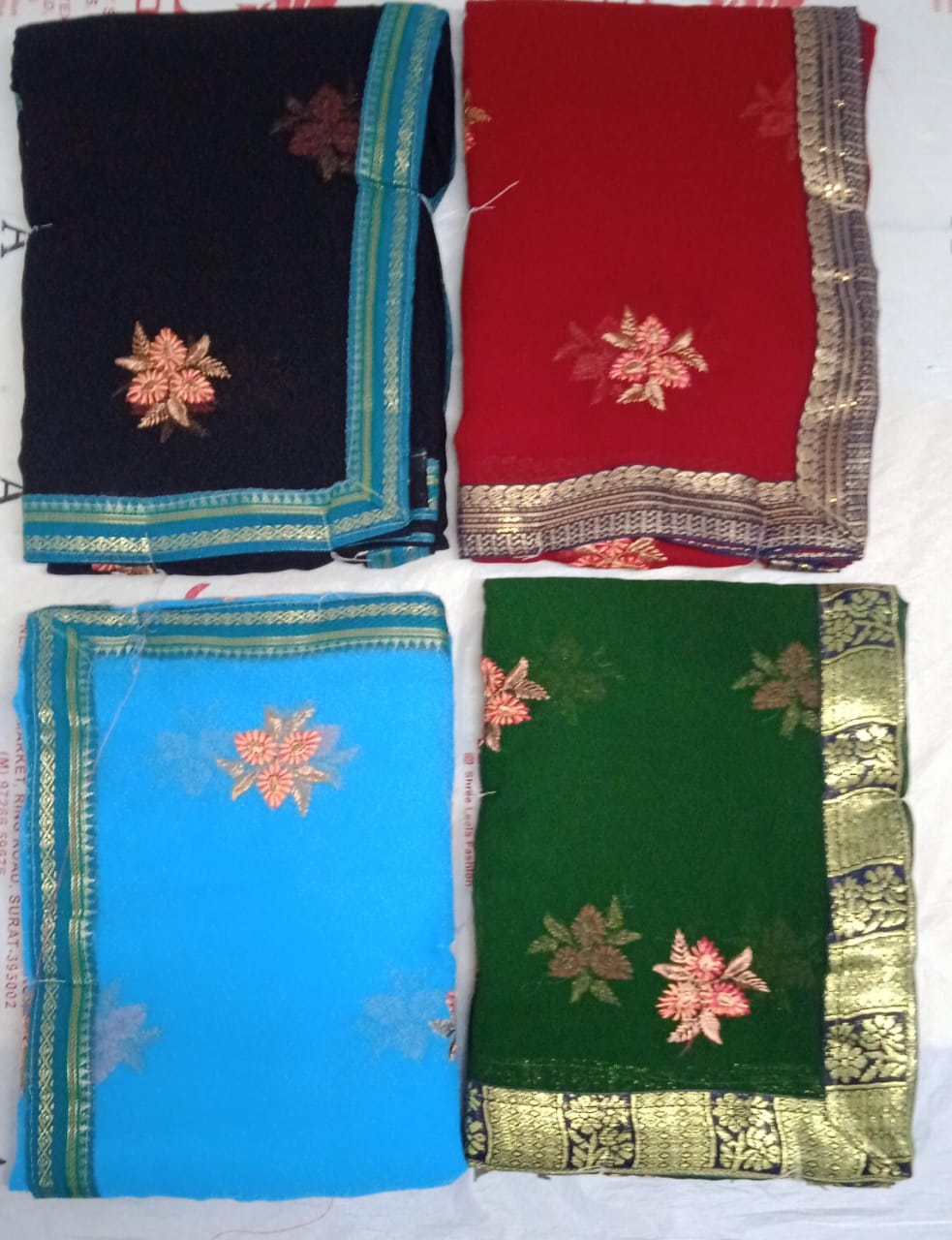 Embroidered Saree Collection