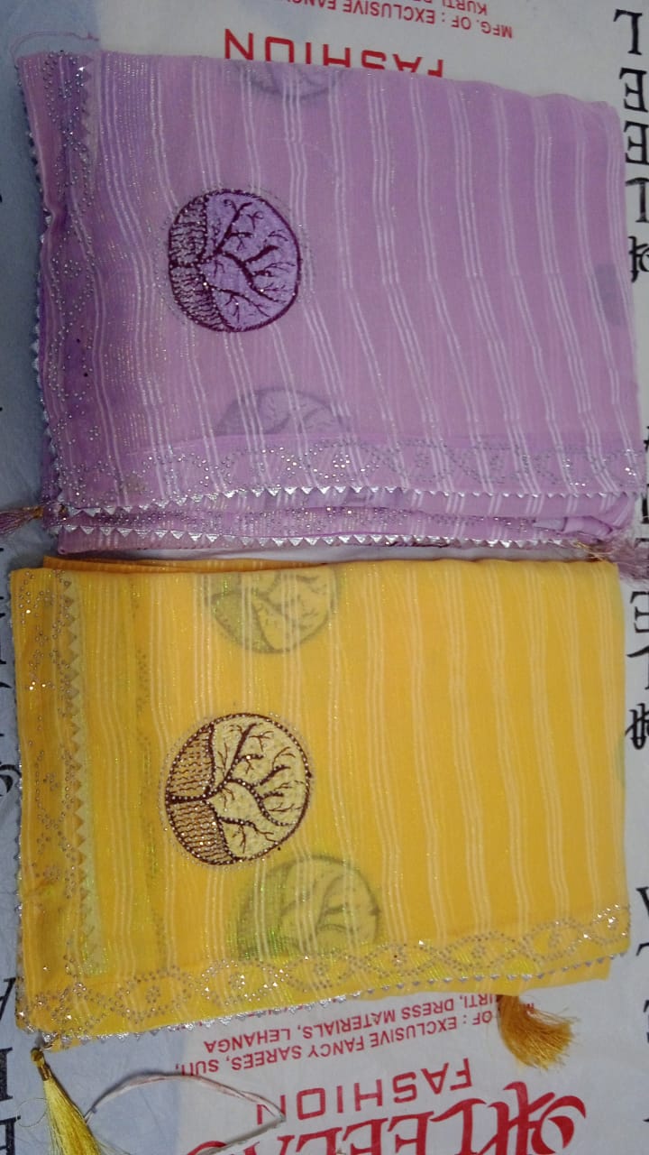 Embroidered Ladies Saree