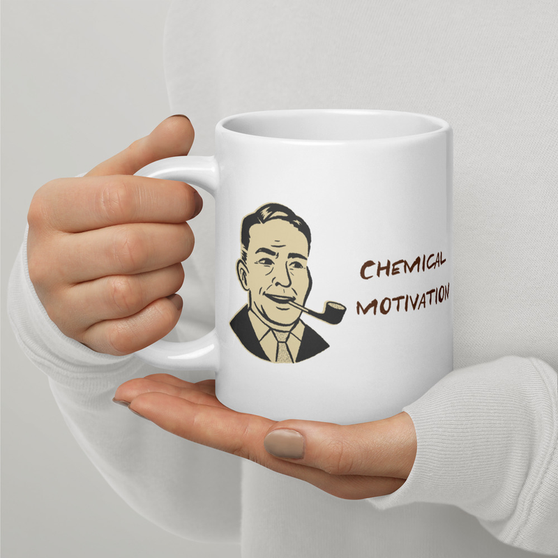 Chemical Motivation White glossy mug