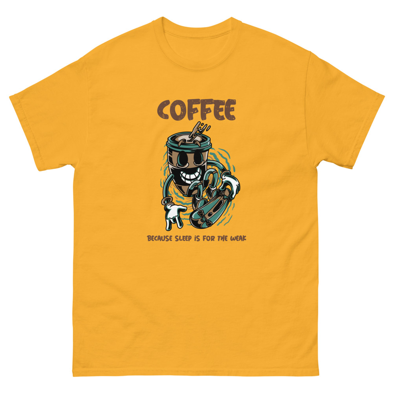 Because sleep is for the weak Unisex classic tee Gildan 5000 6937