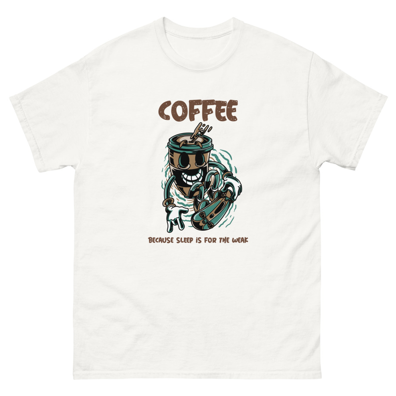 Because sleep is for the weak Unisex classic tee Gildan 5000 6937