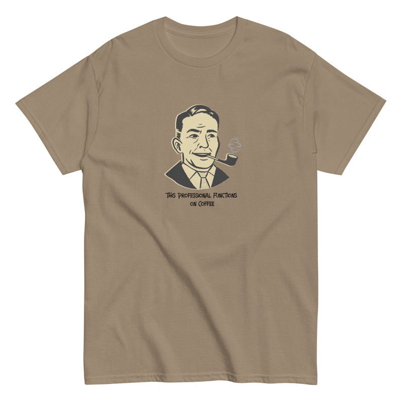 This professional functions on coffee Unisex classic tee