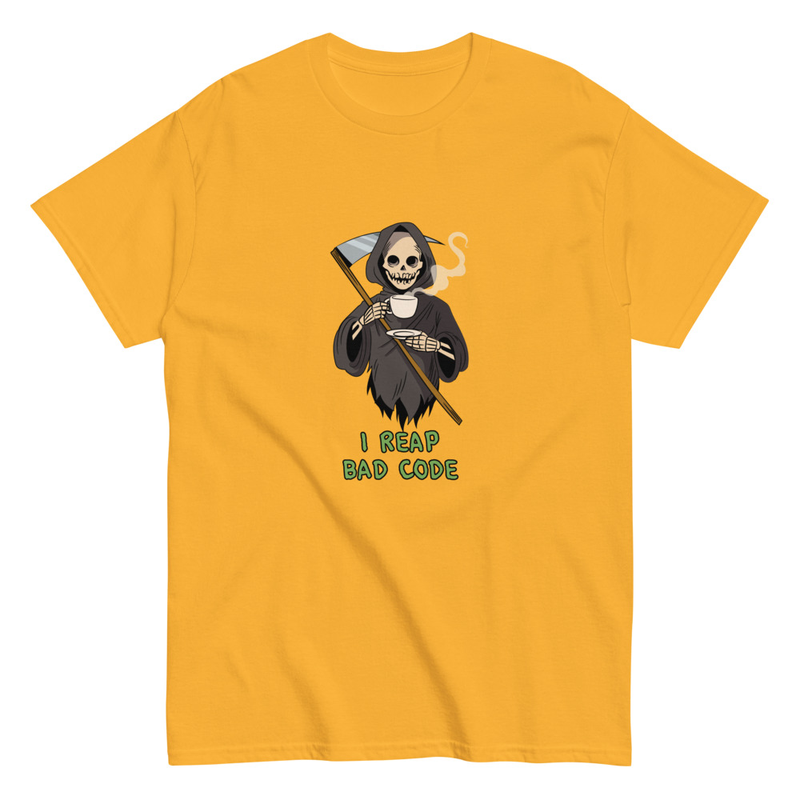 I reap bad code Unisex classic tee Gildan 5000