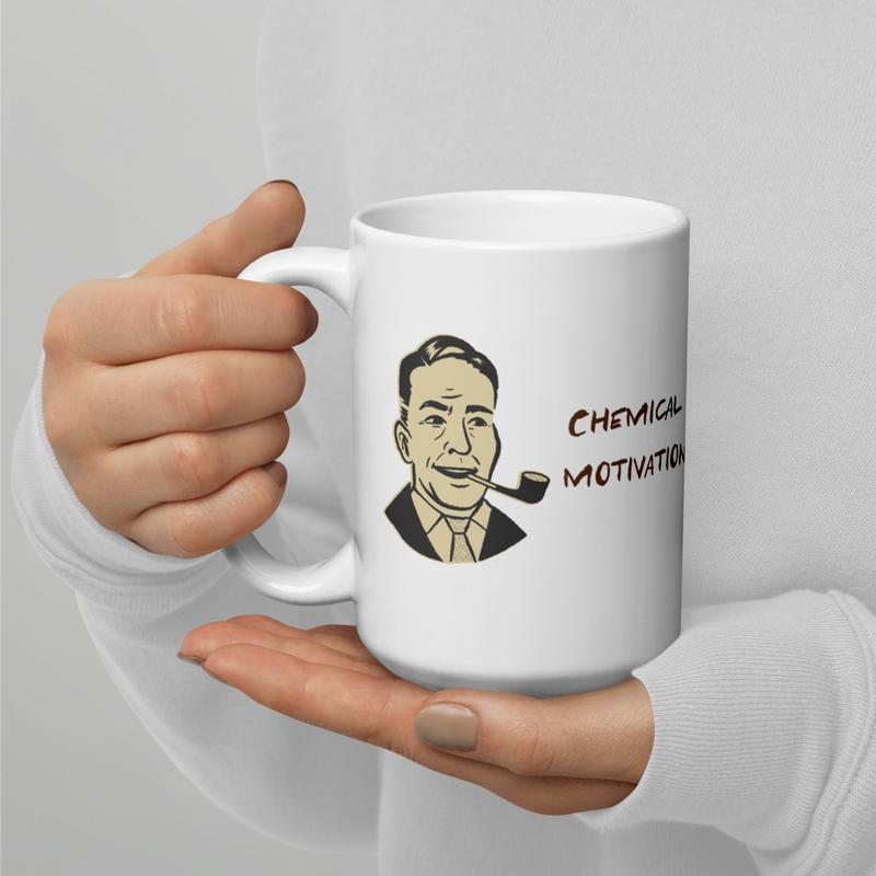Chemical Motivation White glossy mug
