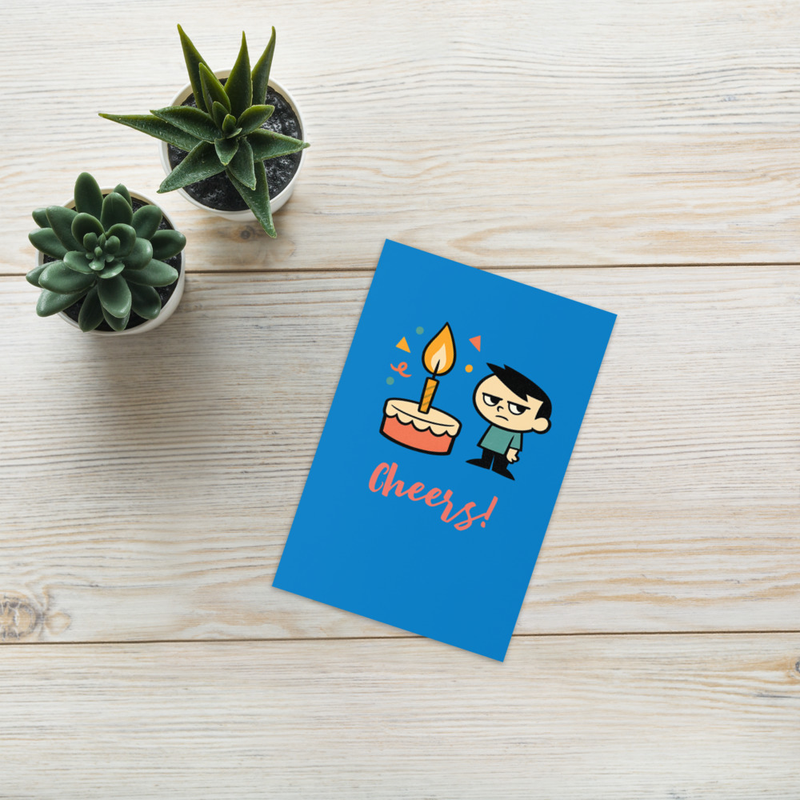 Birthday card for the guys ARCHIVED