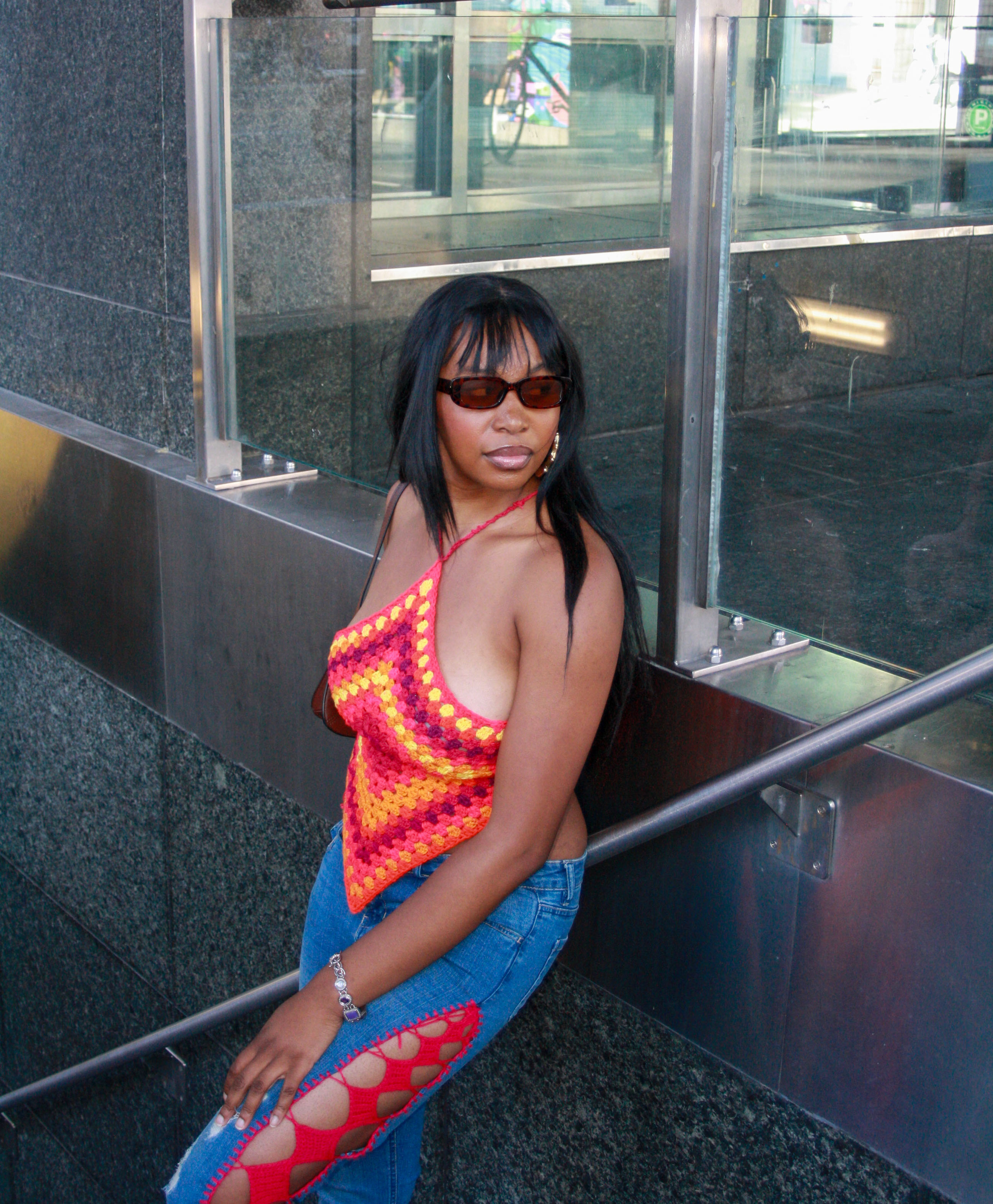 Crochet Upcycled Jeans