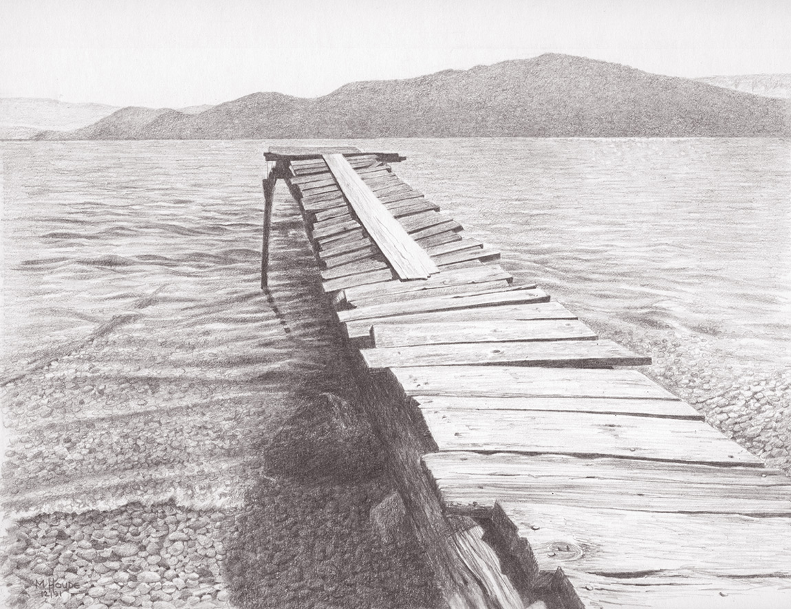 "Wharf on the Westside" - Art Card