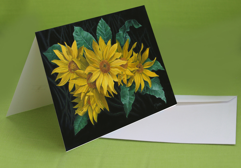 "Balsam Root" - Art Card