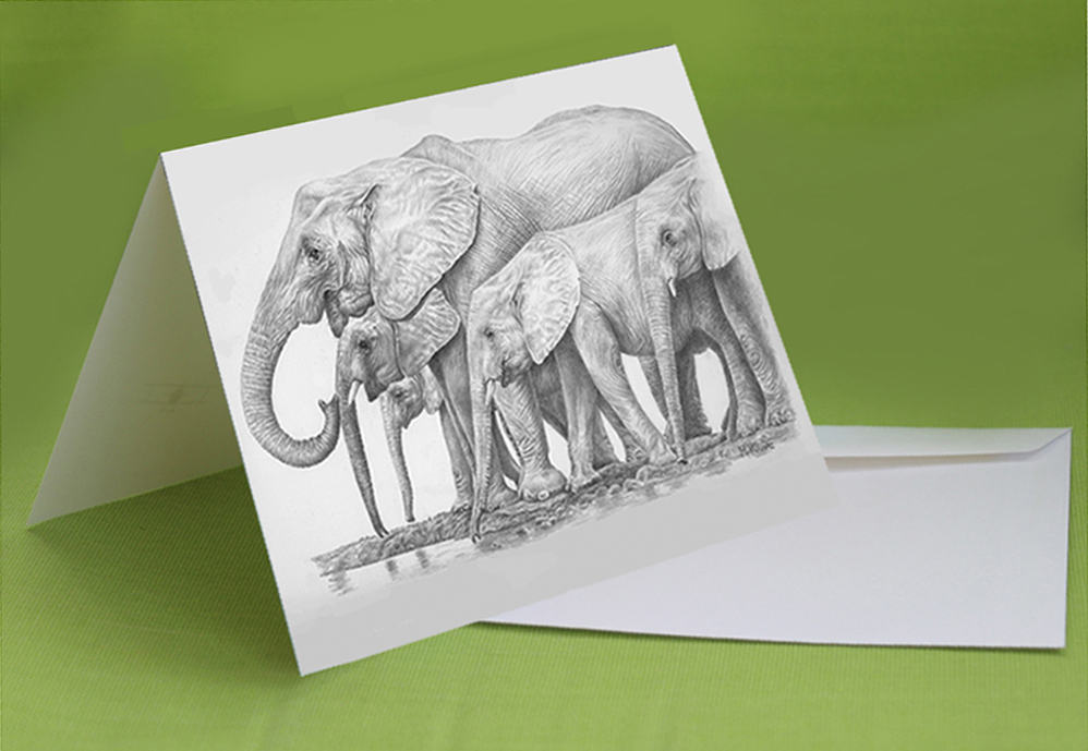 "Watering Hole" - Art Card