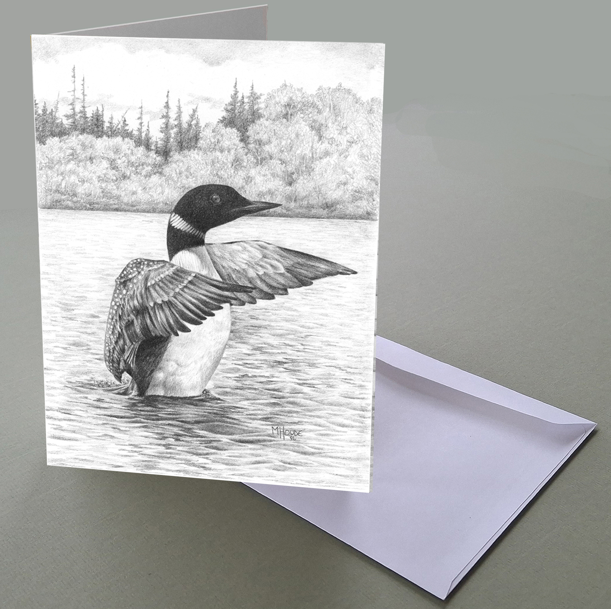 "On Guard" - Art Card