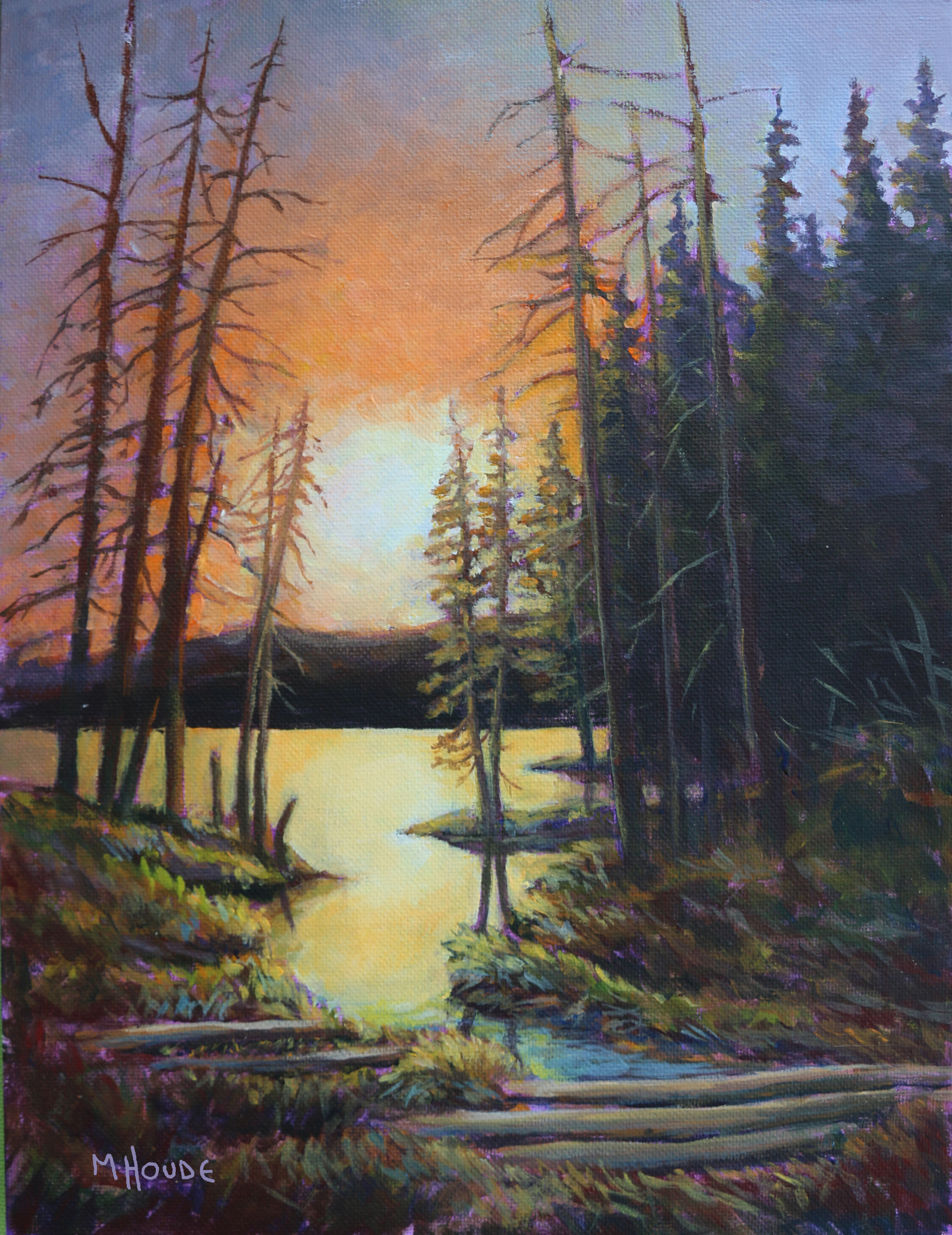 "Dee Lake - Art Print"