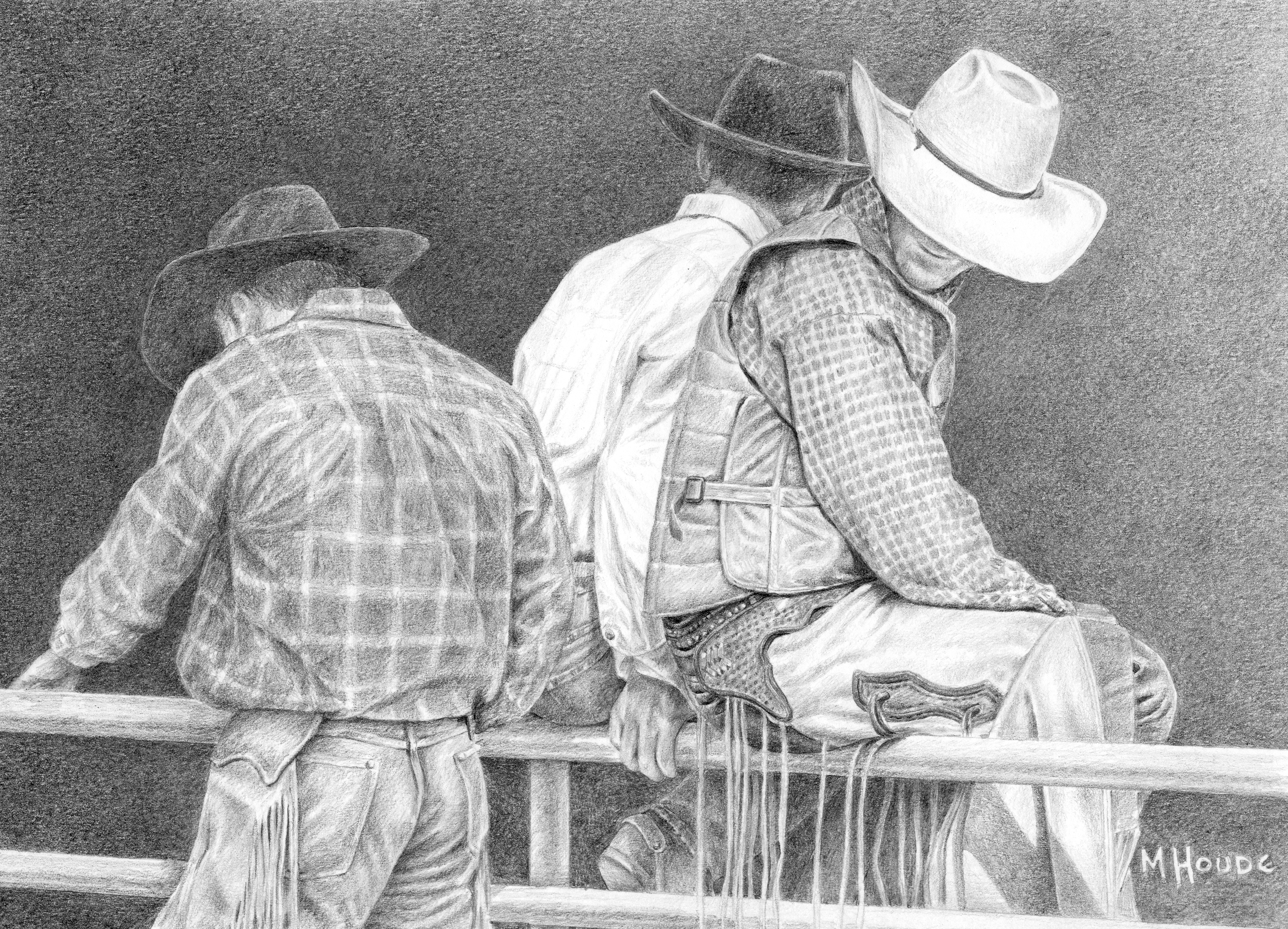 "Cowboy Couch" - Artist Print