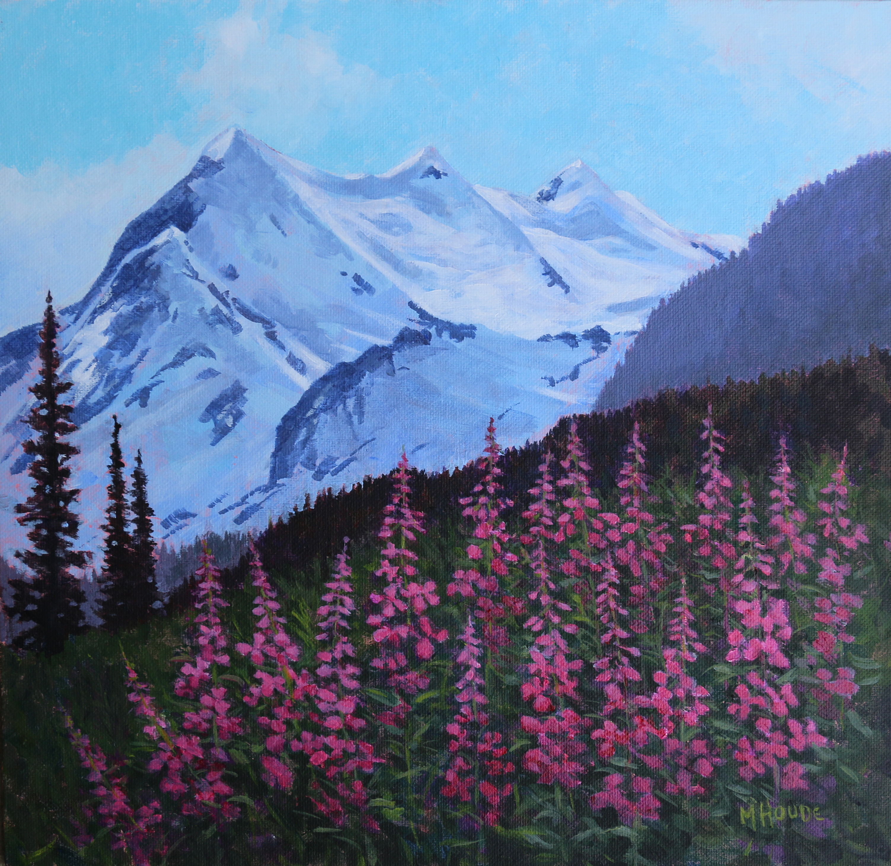 "3 Peaks" - Artist Print