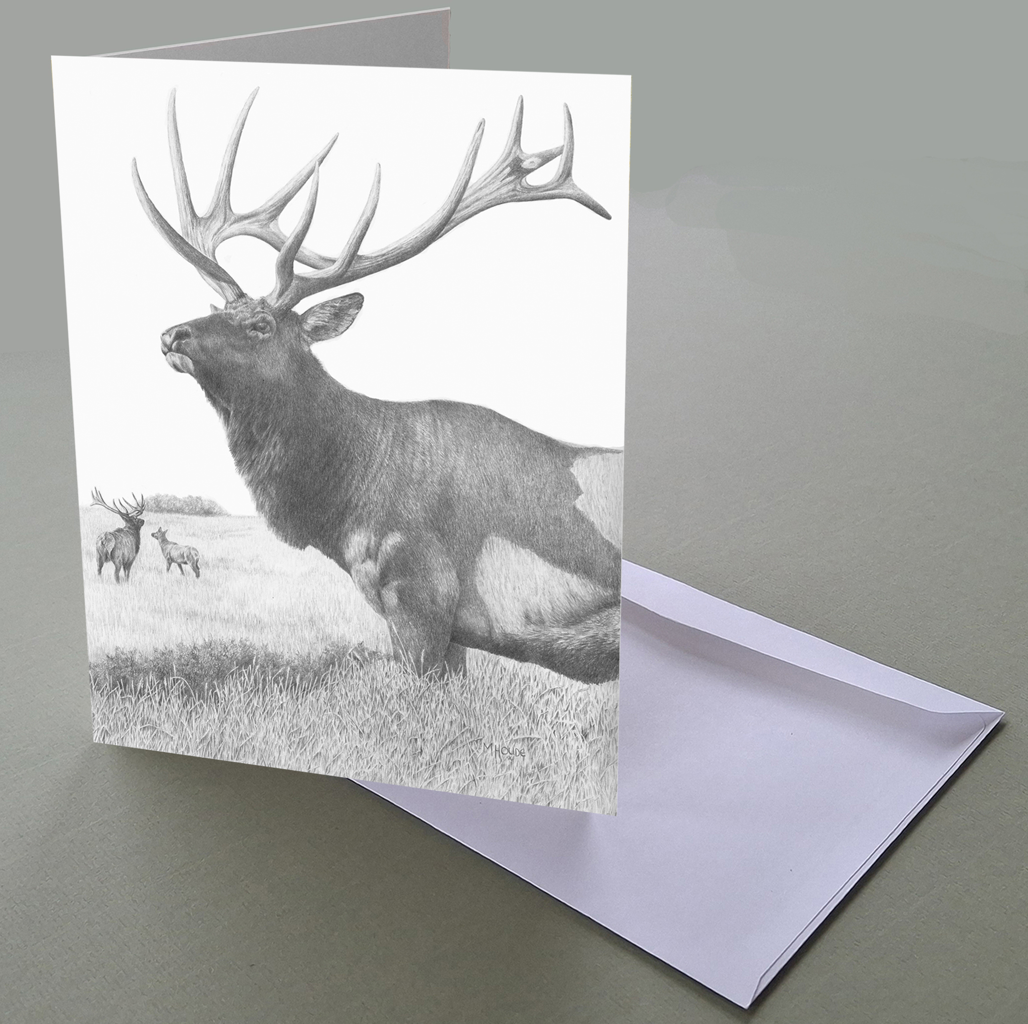 "Elk" - Art Card