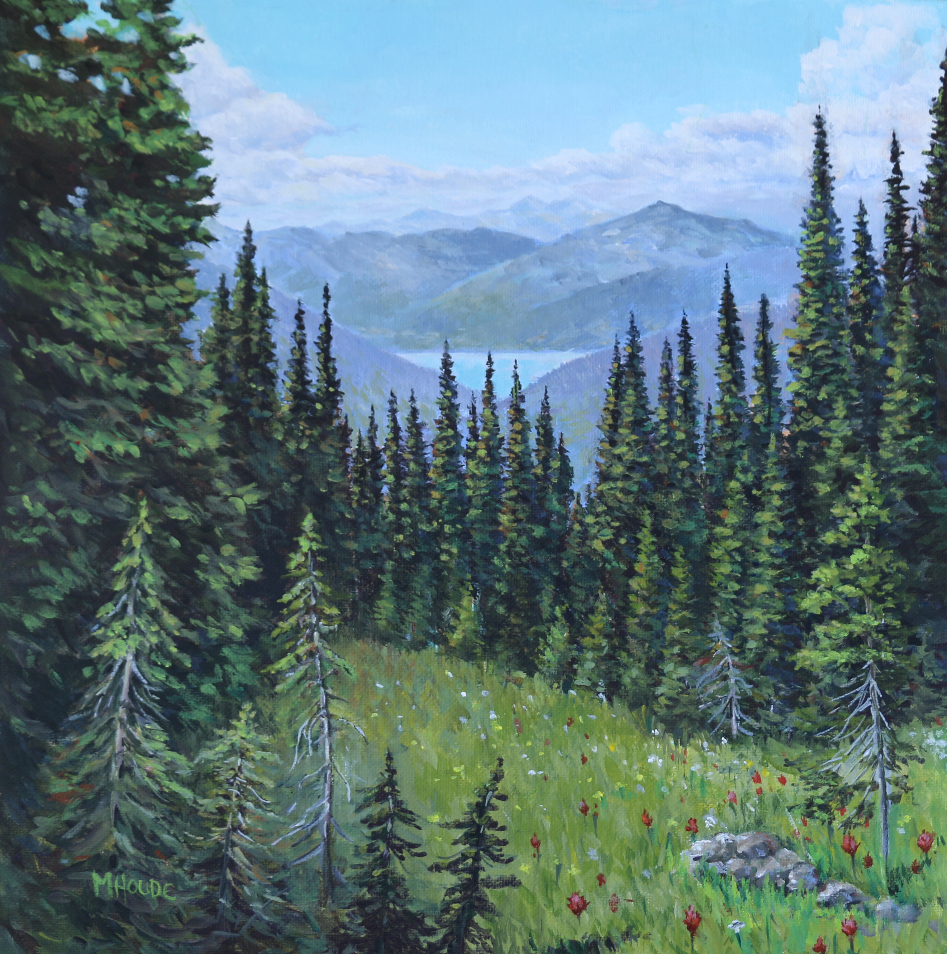 "Mount Revelstoke Park" - Artist Print