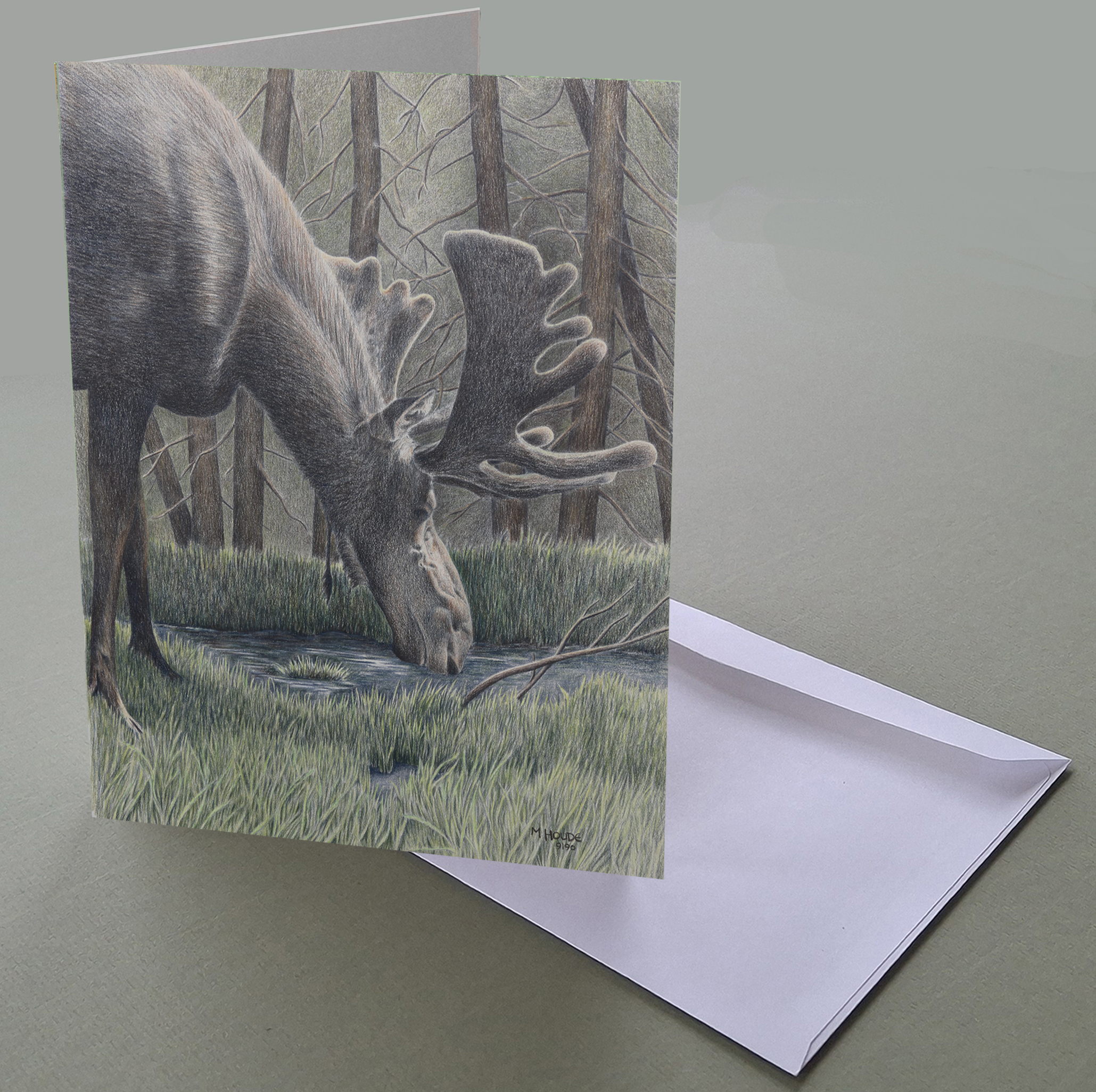 "Velvet Light" - Art Card