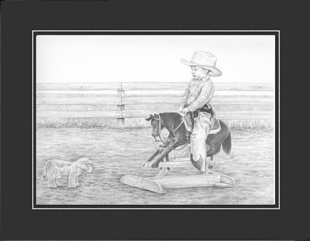 "Lil Cutter" - Artist Print