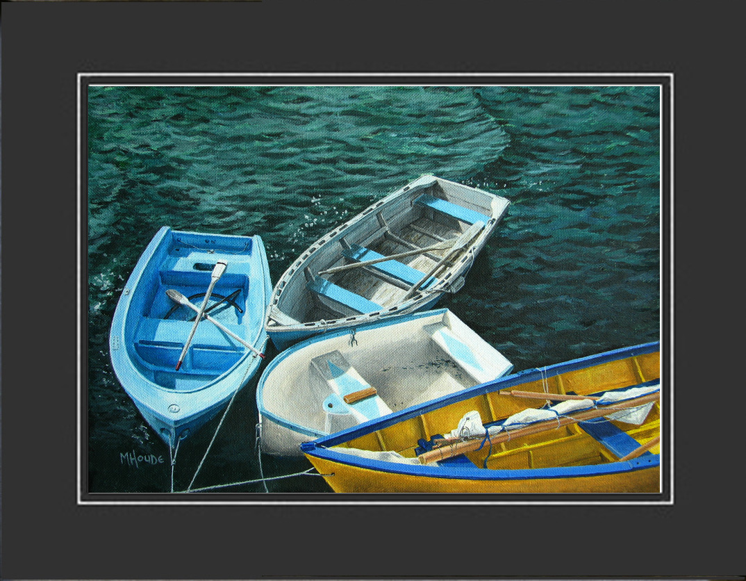 "Lunenburg Boats" - Artist Print