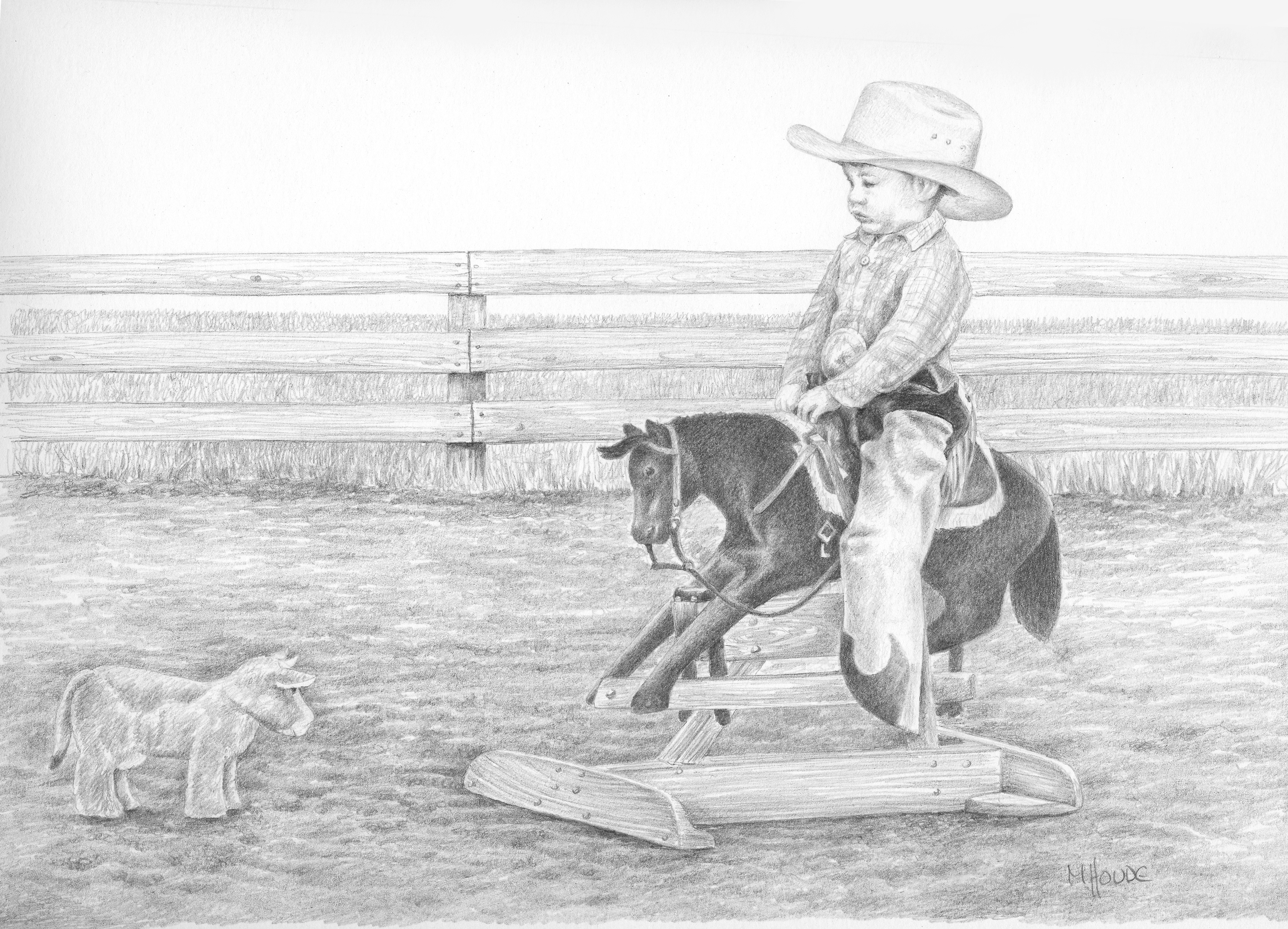 "Lil Cutter" - Artist Print