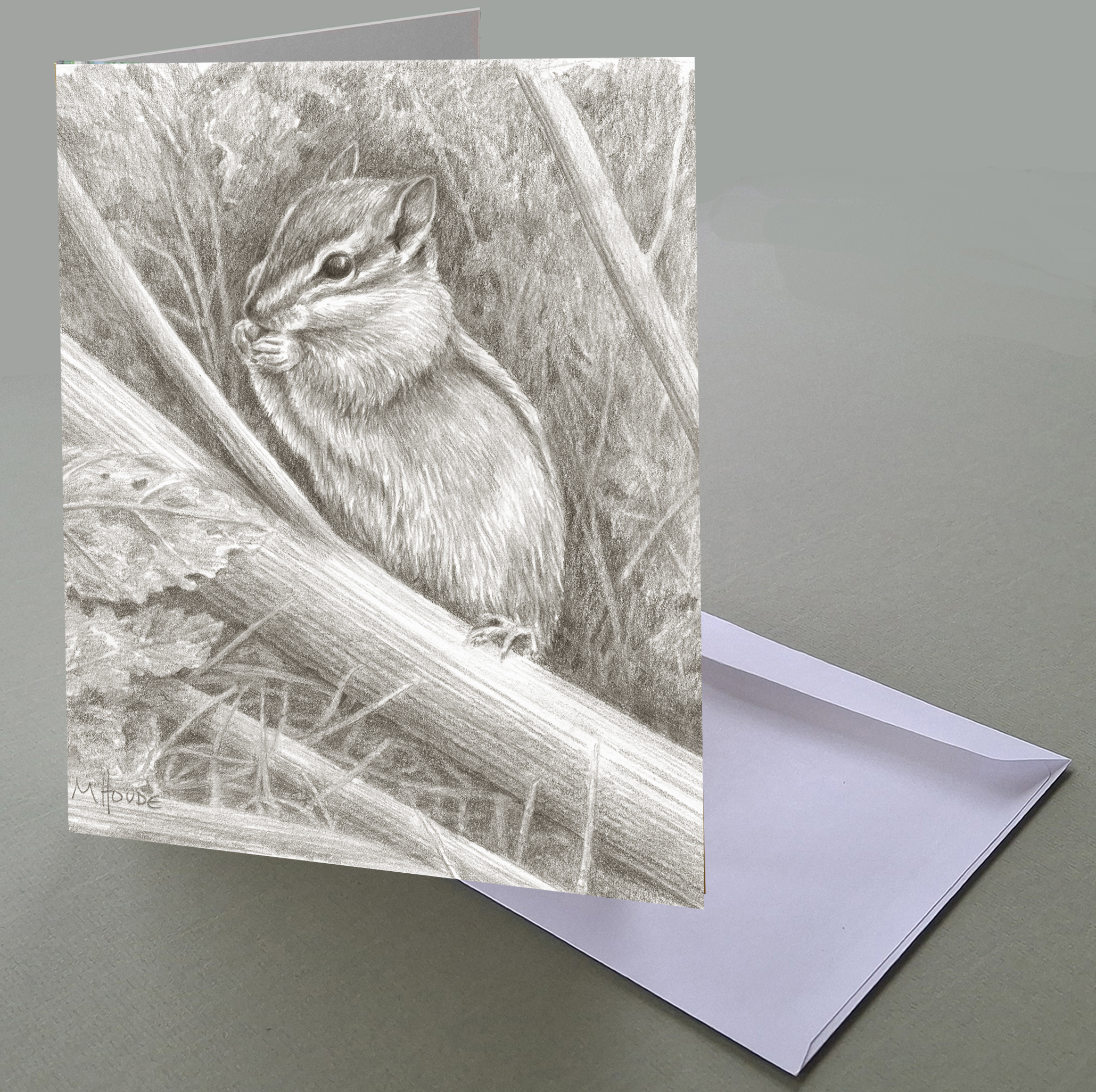 "Chipmunk" - Art Card