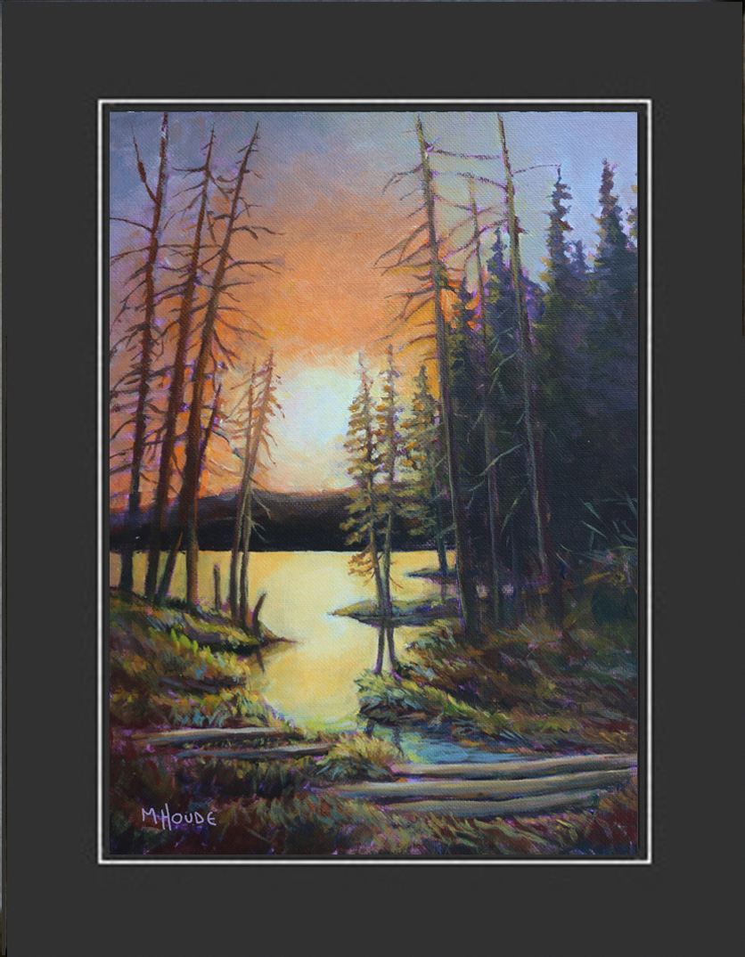 "Dee Lake - Art Print"