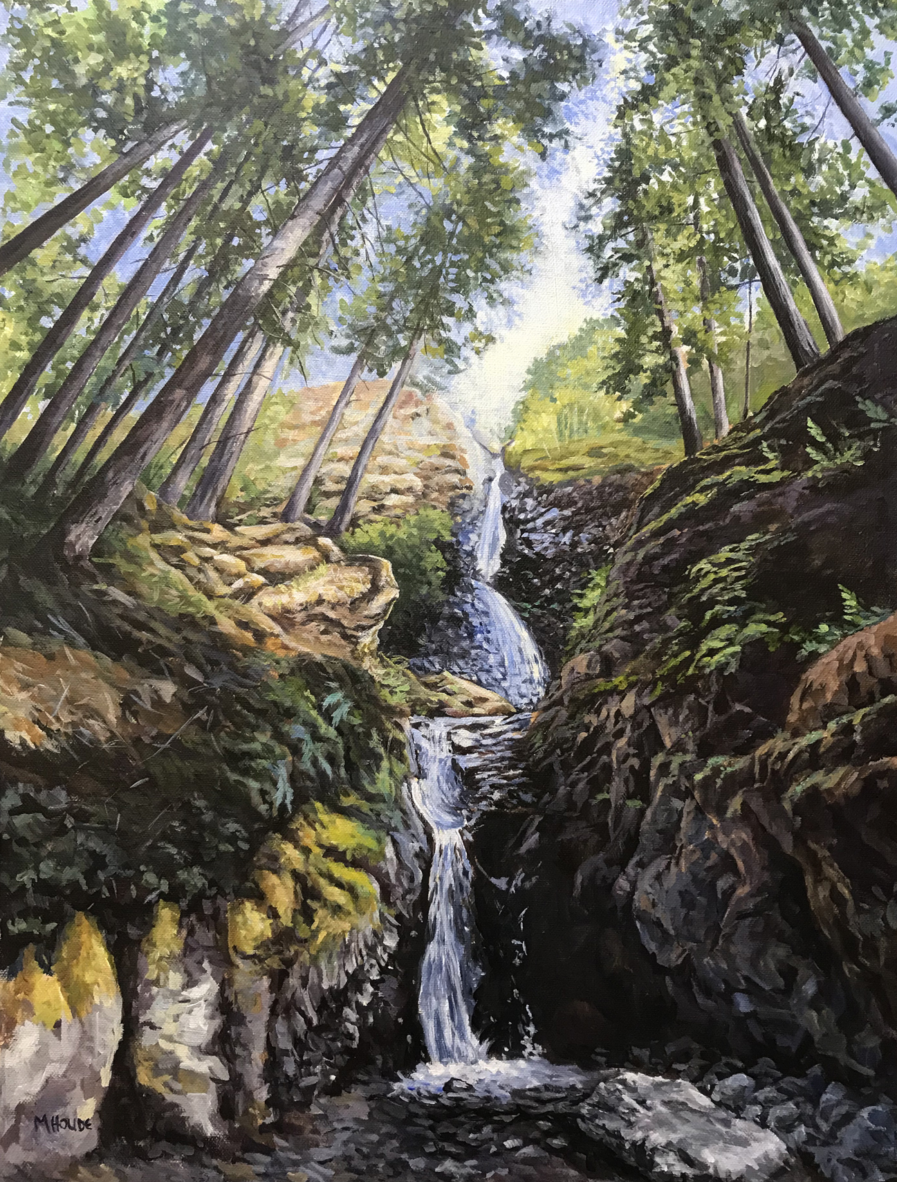 "Lupin Falls" - Artist Print