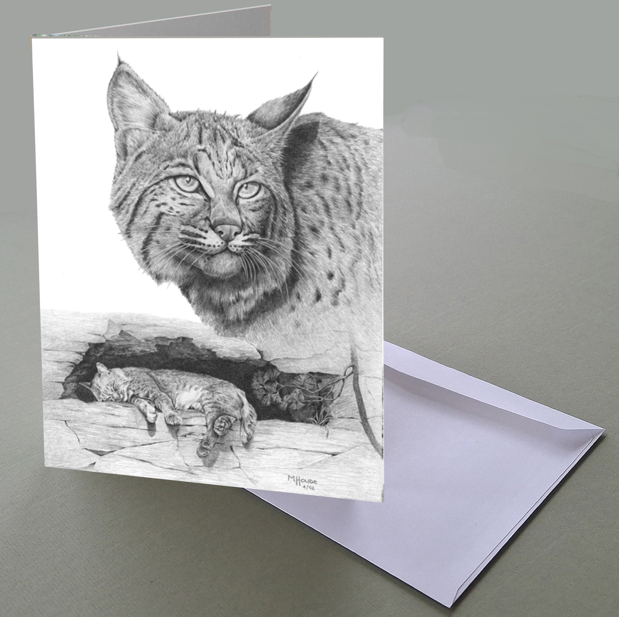 "Bobcat" - Art Card