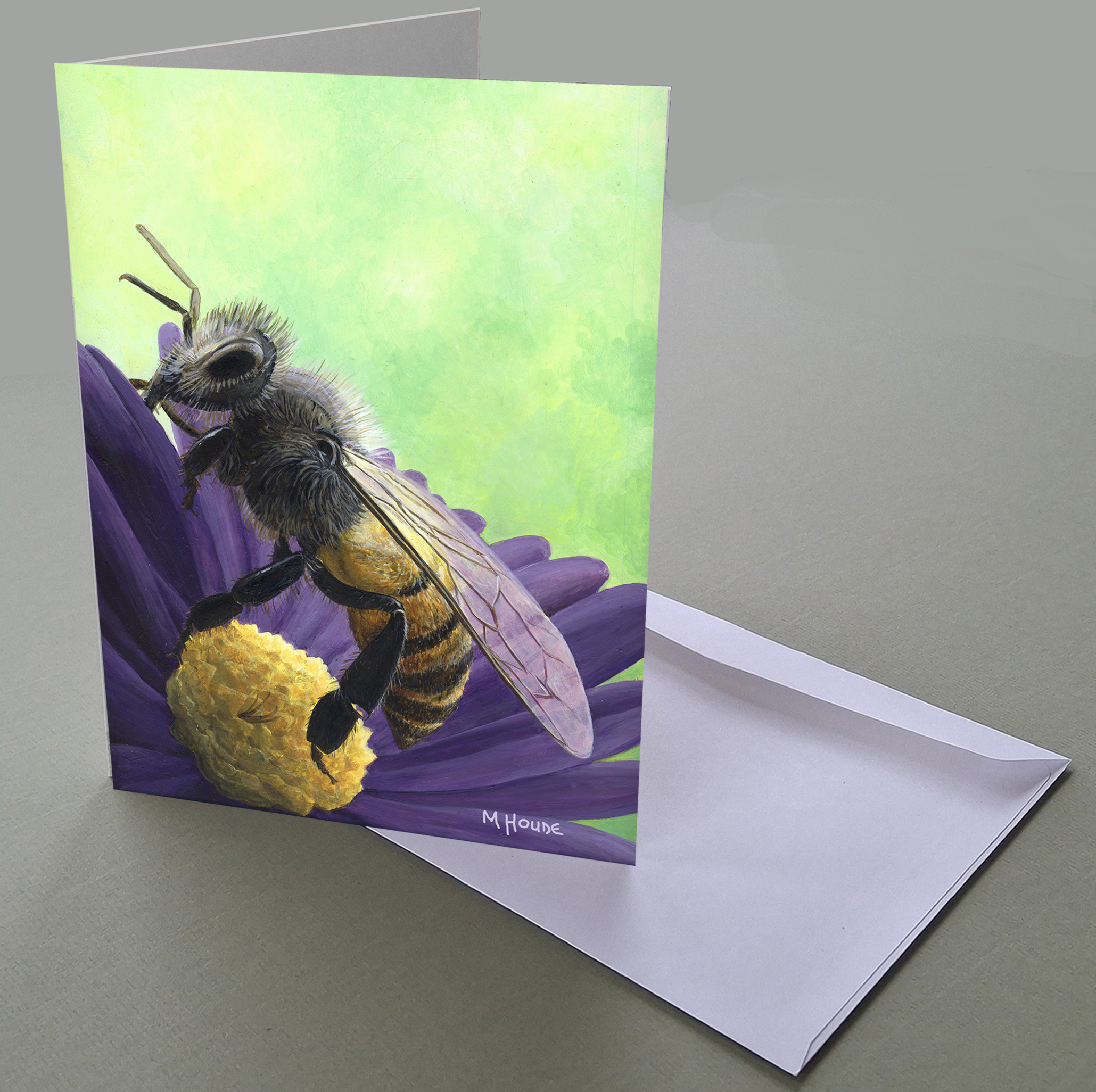"Honey Bee" - Art Card