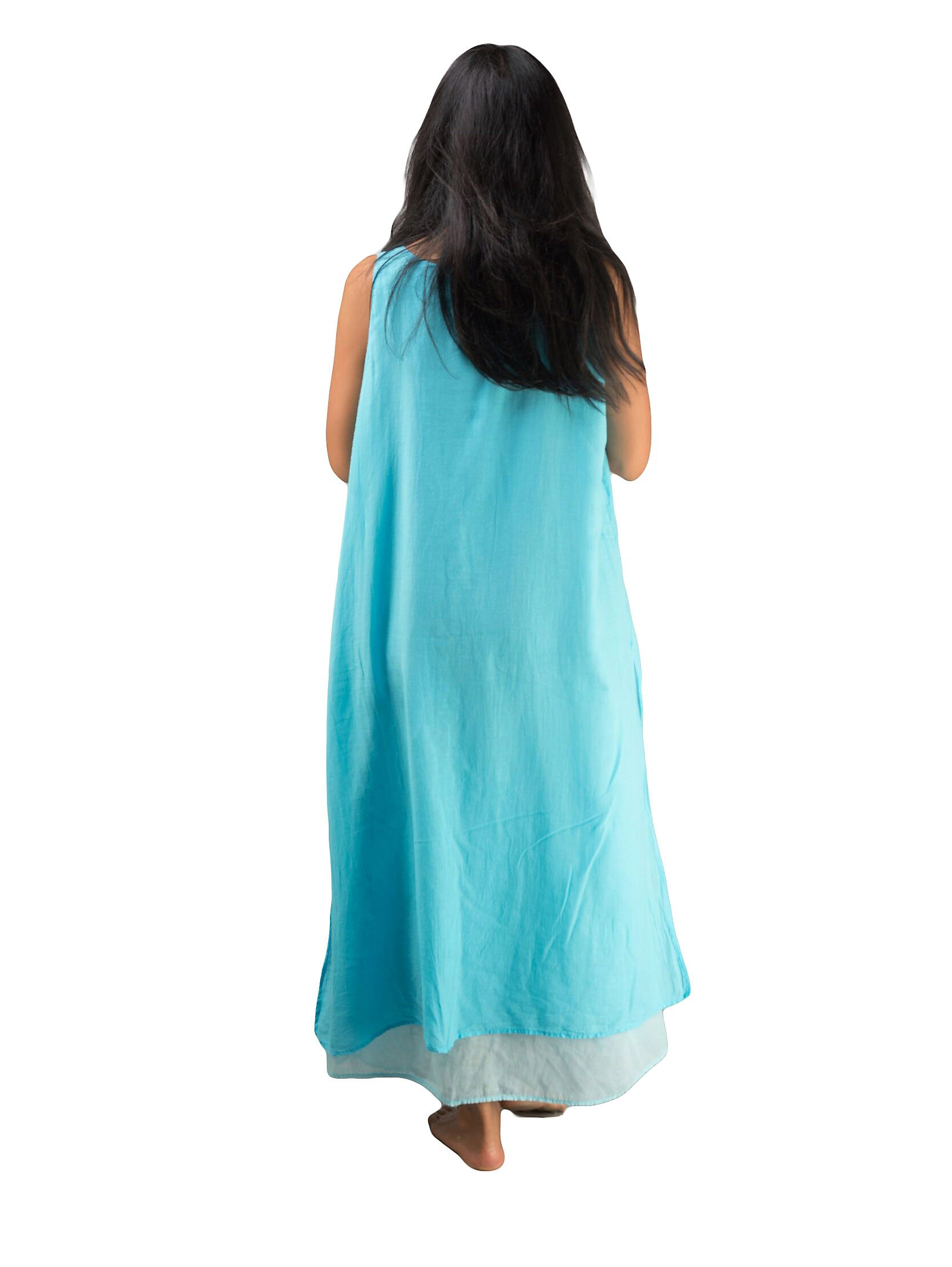 Sky Blue Summer Dress