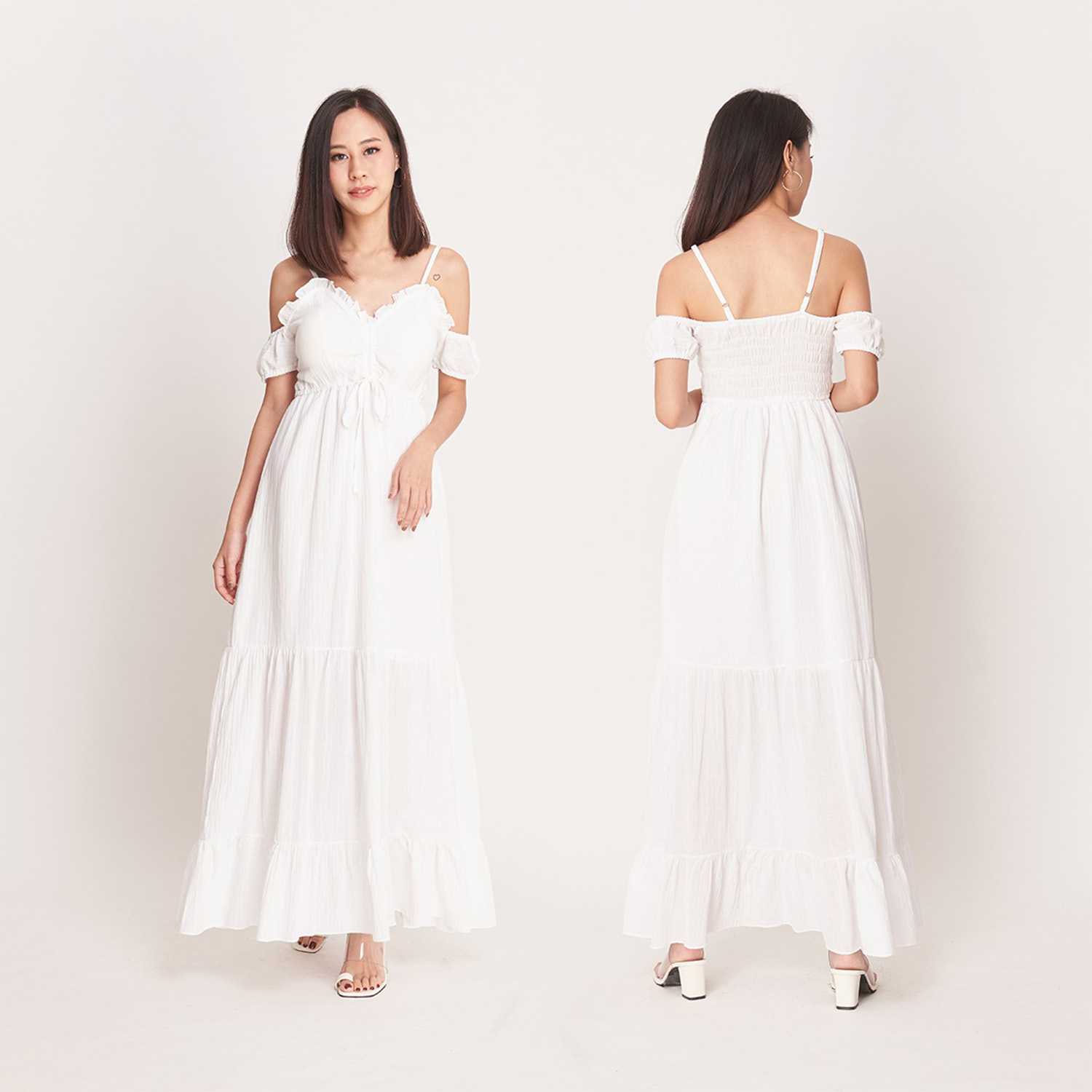 White Cotton Dresses