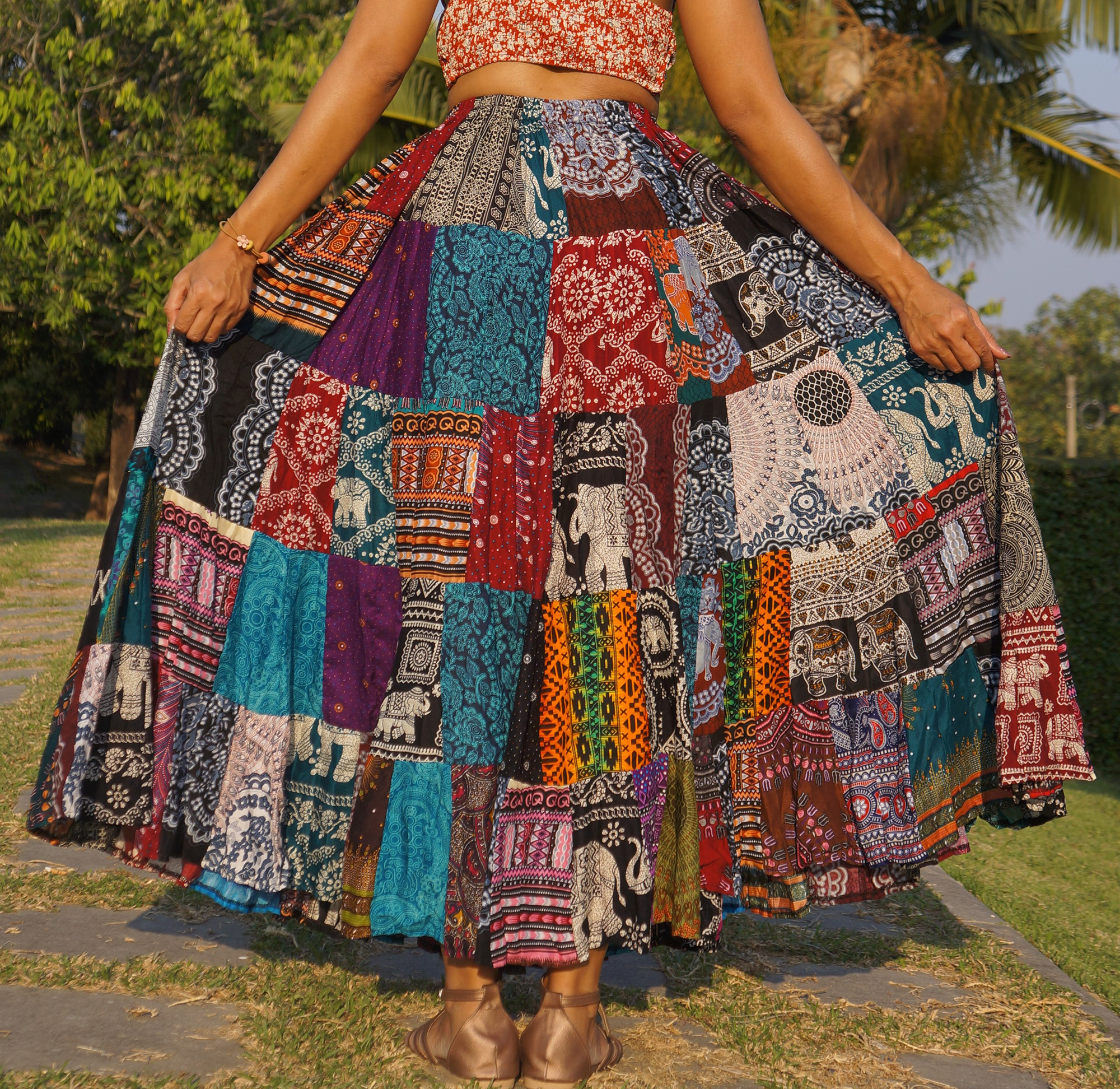 Patchwork Skirt